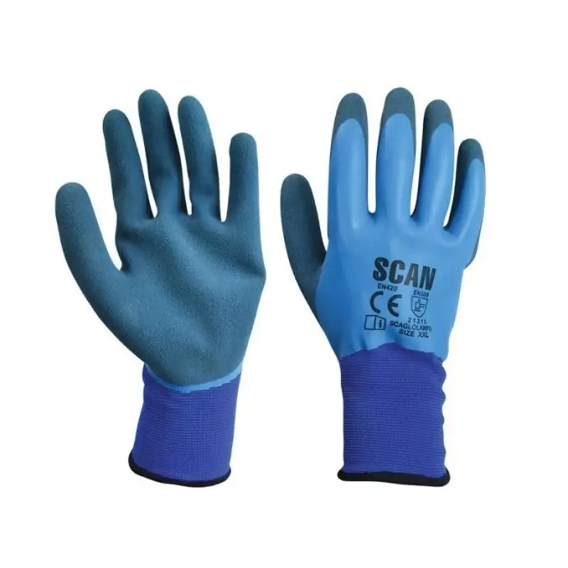 Scan Waterproof Latex Gloves