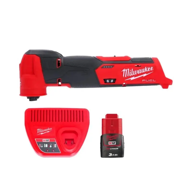Milwaukee M12FMT 12V Cordless Fuel Multi Tool With 1 x 3.0Ah Battery & Charger
