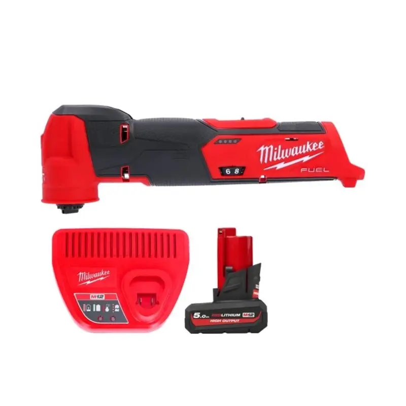 Milwaukee M12FMT 12V Cordless Fuel Multi Tool With 1 x 5.0Ah Battery & Charger