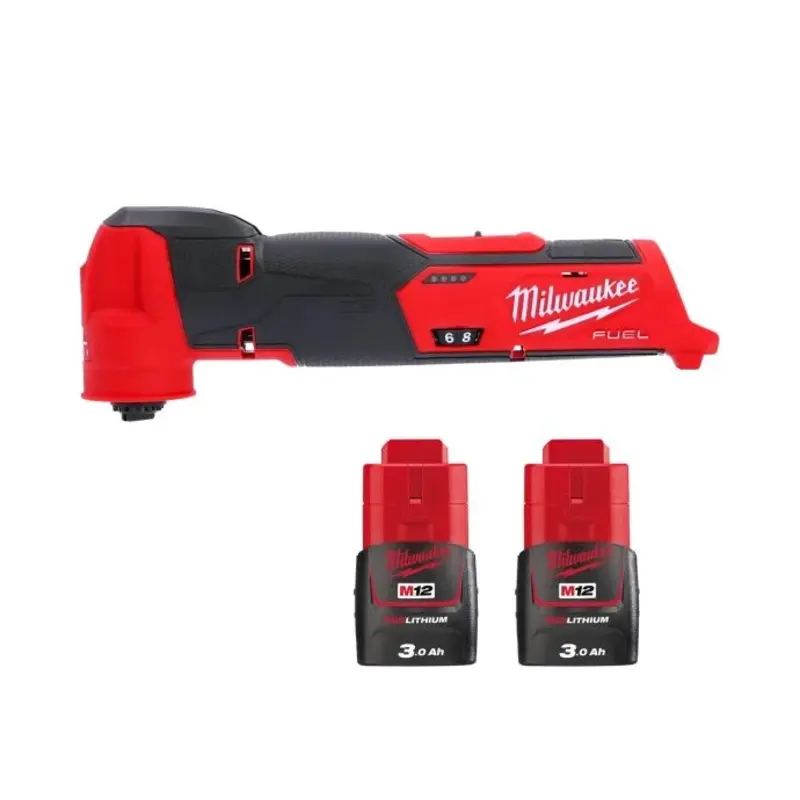 Milwaukee M12FMT 12V Cordless Fuel Multi Tool With 2 x 3.0Ah Batteries