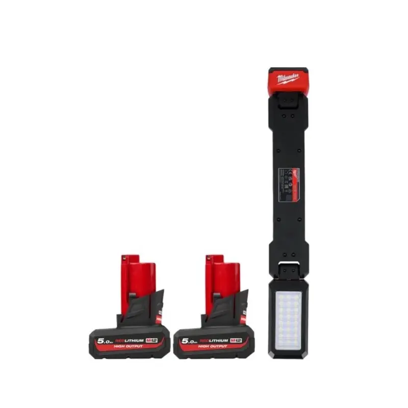 Milwaukee M12UCL 12V Under Carriage Work Light With 2 x 5.0Ah Batteries