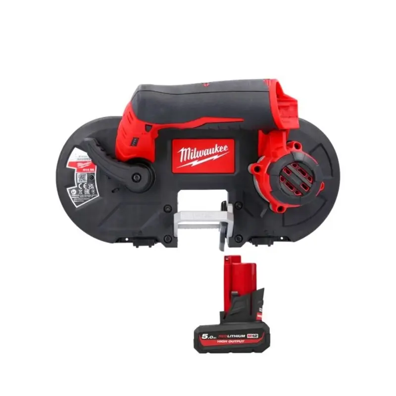 Milwaukee M12BS 12V Sub Compact Cordless Bandsaw With 1 x 5.0Ah Battery