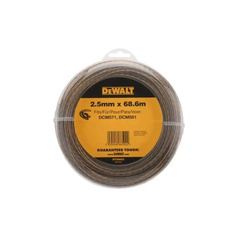 DeWalt DT20652-QZ String Trimmer Line 2.5mm x 68.6m