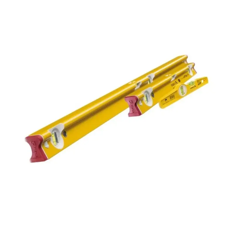 Stabila STBRTYPESET2  61cm , 122cm , 25cm Torpedo R-Type Spirit Level 3 Pieces Set