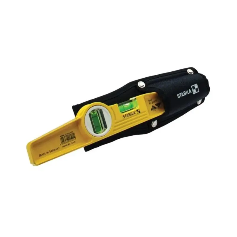 Stabila STB81SREMH Rare Earth Magnetic 25cm Torpedo Level With Holster
