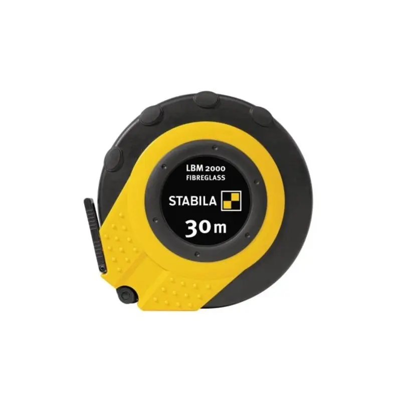 Stabila STB19655 LBM 2000 Closed Fibreglass 30m Tape - Metric Only