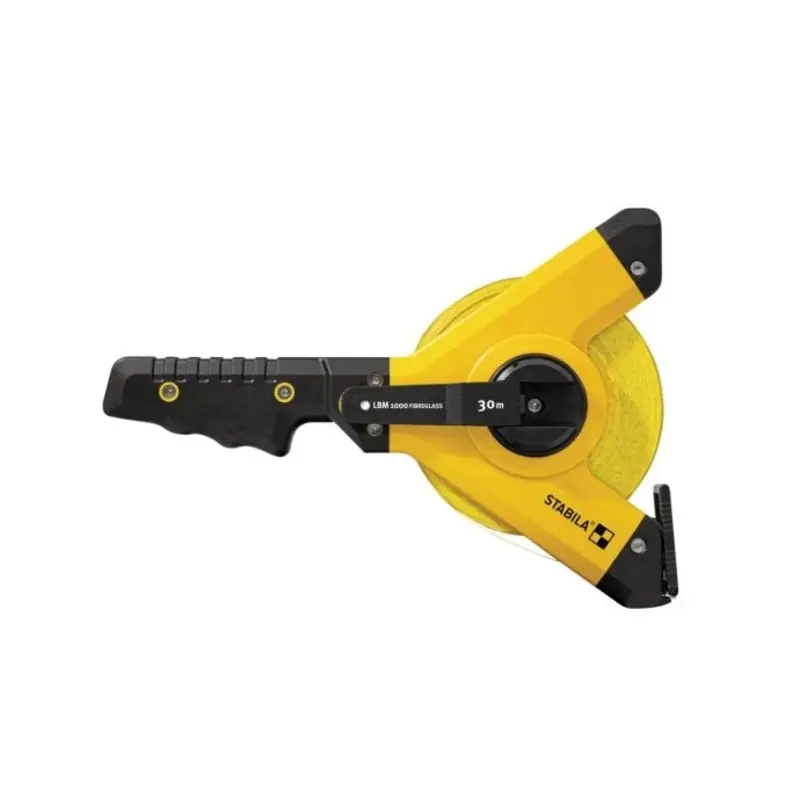 Stabila STB19662 LBM 1000 Open Fibreglass 30m Tape - Metric Only