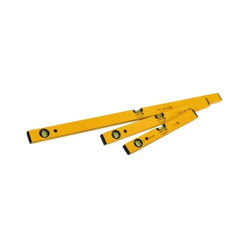 Stabila STB70SET3 Single Plumb Box Section 3 Piece Spirit Level Set