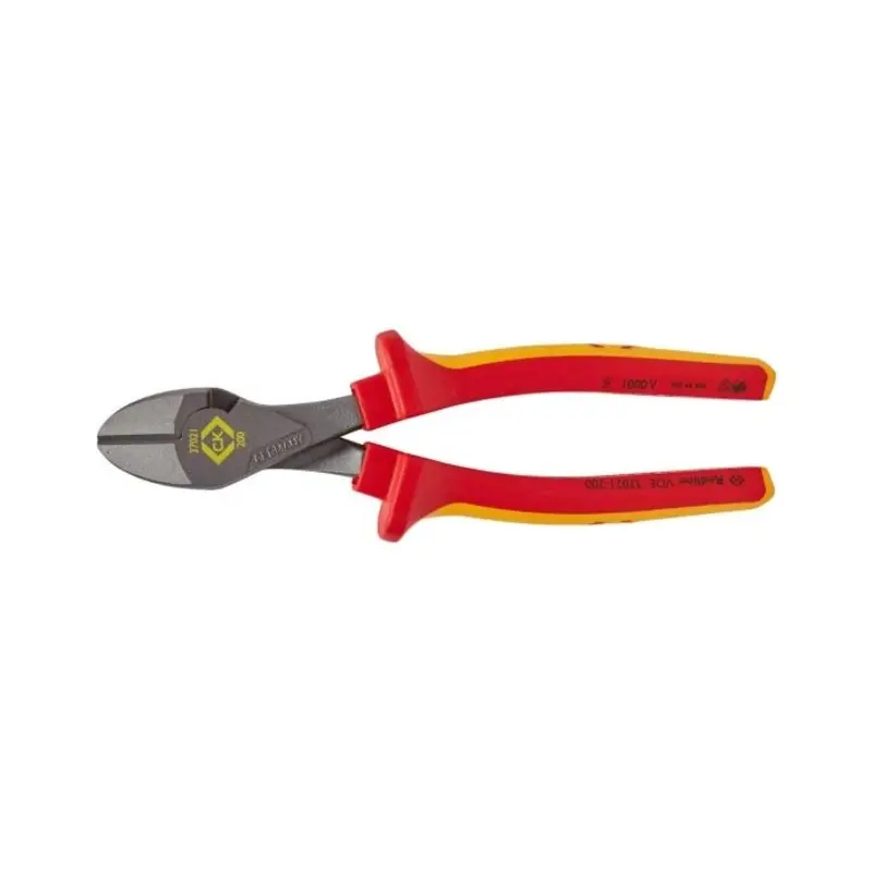 CK T37021 180 RedLine VDE High Leverage Side Cutters 180mm