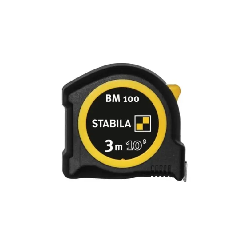Stabila STB19569 BM 100 Compact 3m/10ft Pocket Tape