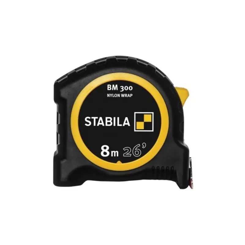 Stabila STB19573 BM 300 Robust 8m/26ft Pocket Tape