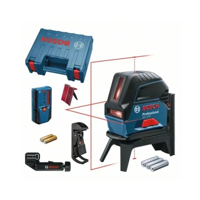 Bosch GCL 2-50 + LR6 Professional Combi Laser & Carry Case - 0601066F01