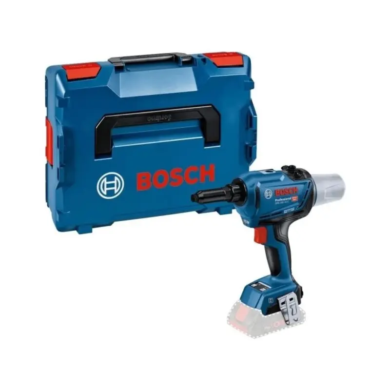Bosch GRG 18V-16 C, body only, 4 x nose pcs with L-Boxx(Brushless Rivet Gun)  - 06019K5002