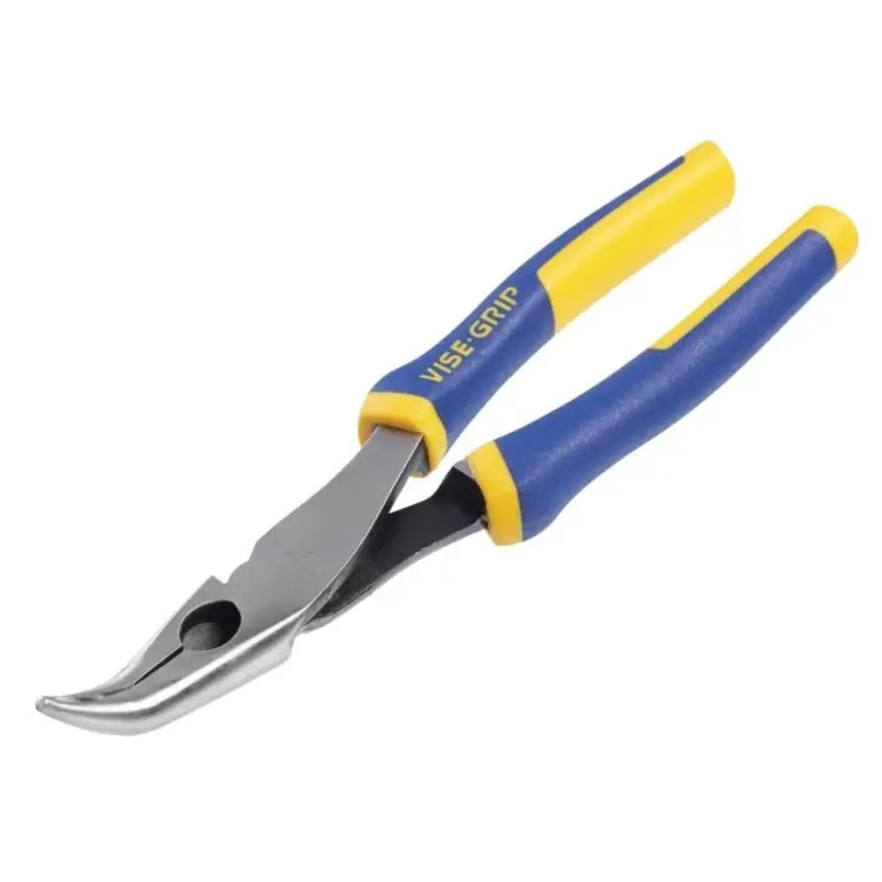 IRWIN 40 Bent Long Nose Pliers 200mm (8in)