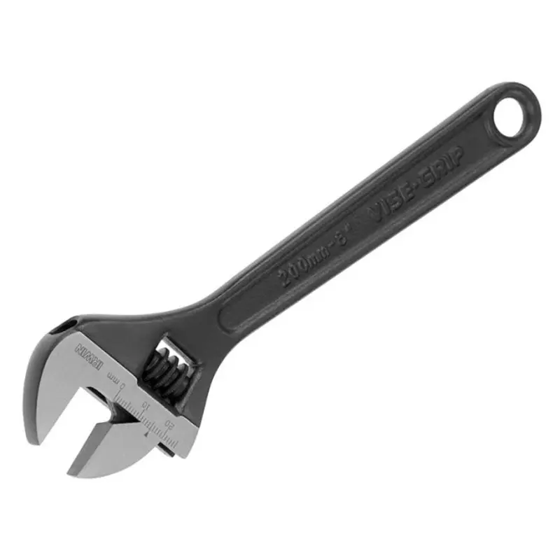 IRWIN Adjustable Wrench Steel Handle 200mm (8in)