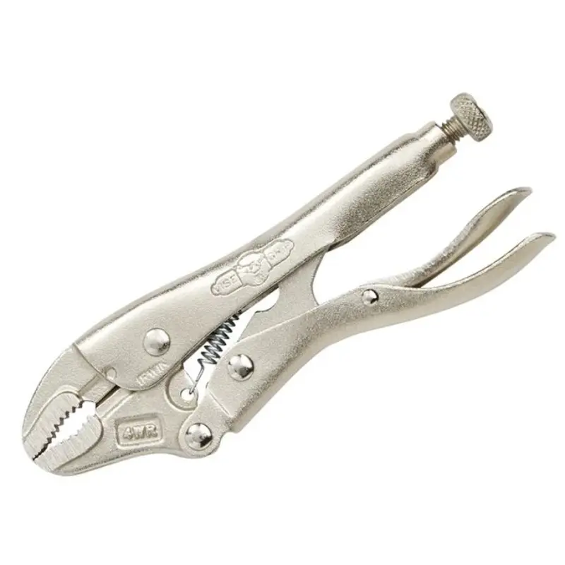 IRWIN VIS4WRC 4WRC Curved Jaw Locking Pliers with Wire Cutter 100mm (4in)