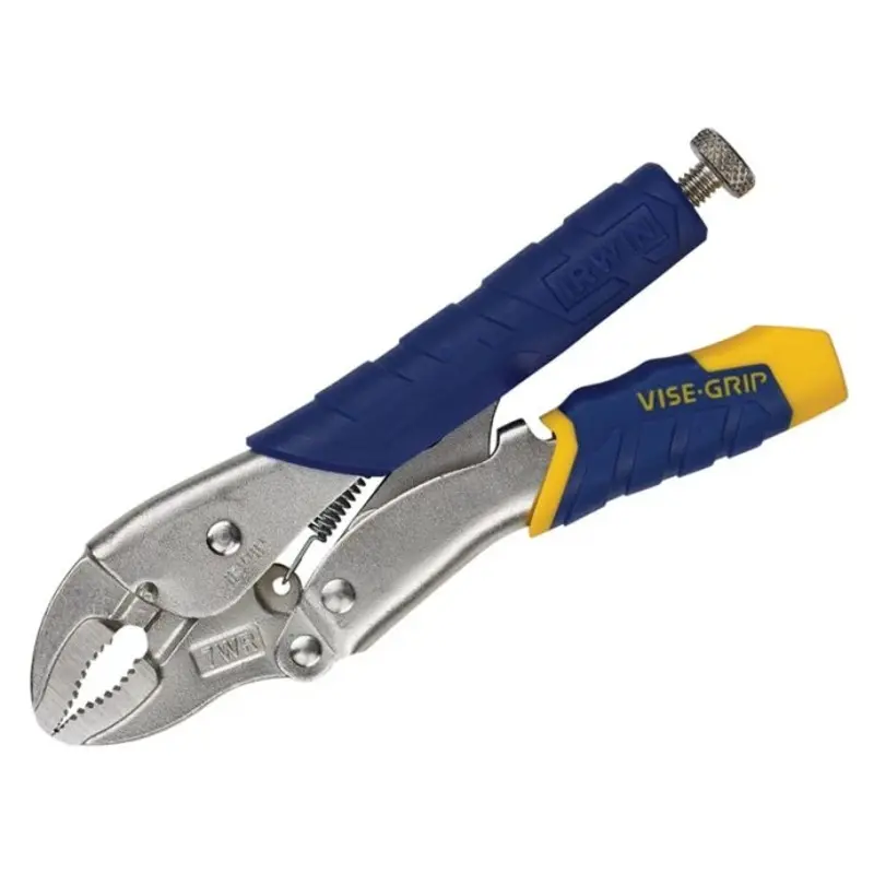 IRWIN VIST07T 7WR Fast Release Curved Jaw Locking Pliers with Wire Cutter 178mm (7in)