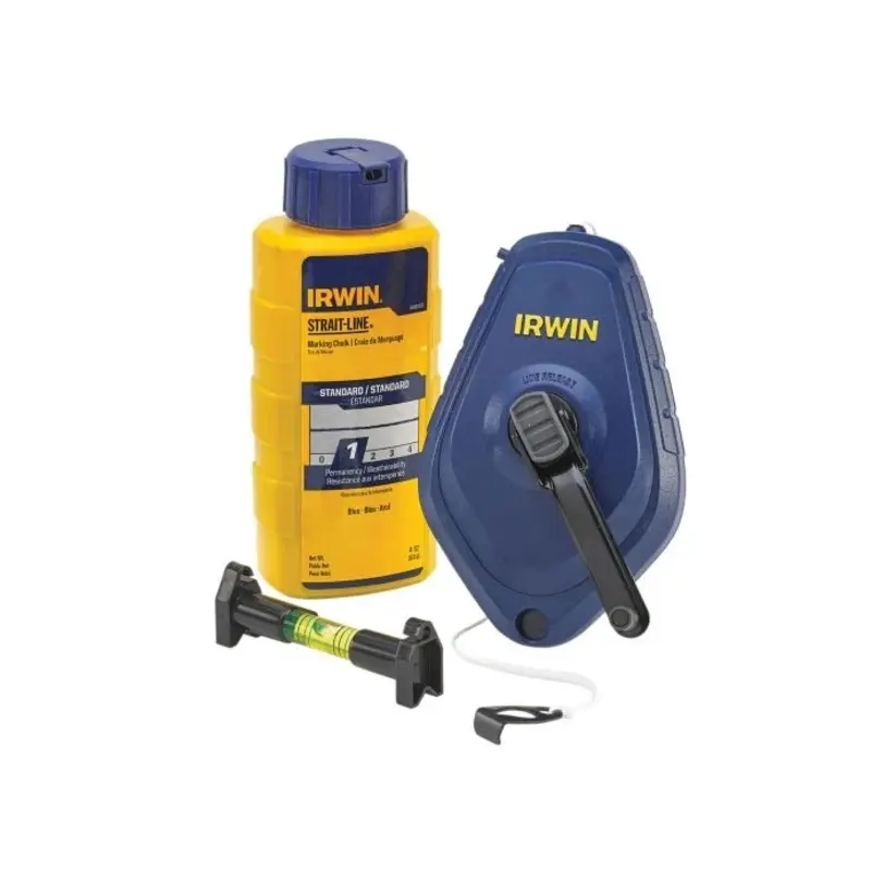 IRWIN Chalk Line, Chalk & Level Set