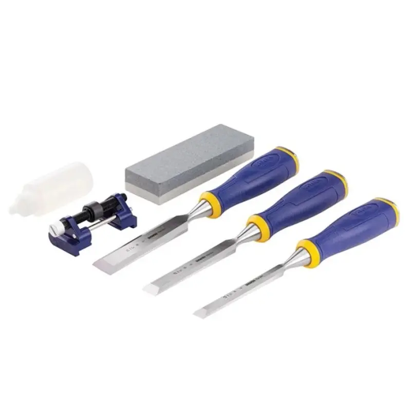 IRWIN MARS500S3SS ProTouch All-Purpose Chisel Set 3 Piece + Sharpening Kit