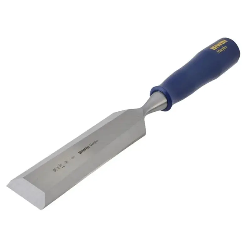 IRWIN MAR444112 Bevel Edge Chisel Blue Chip Handle 38mm (1.1/2in)