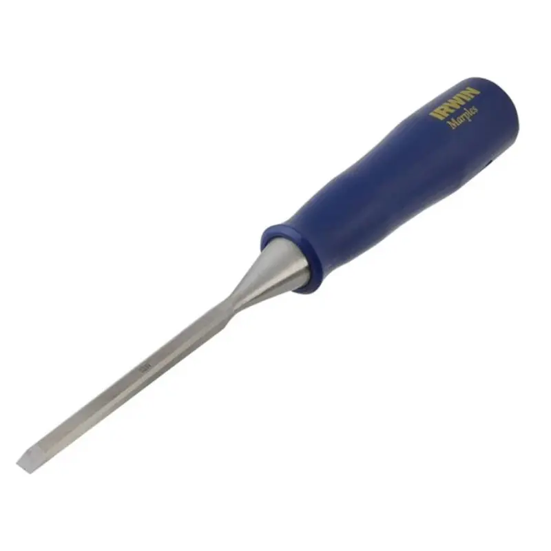IRWIN MAR44414 Bevel Edge Chisel Blue Chip Handle 6mm (1/4in)