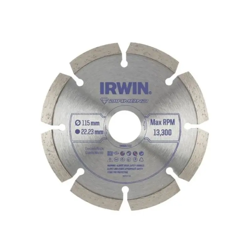 IRWIN IRWIW8087103 Segmented Diamond Blade 115 x 22.23mm