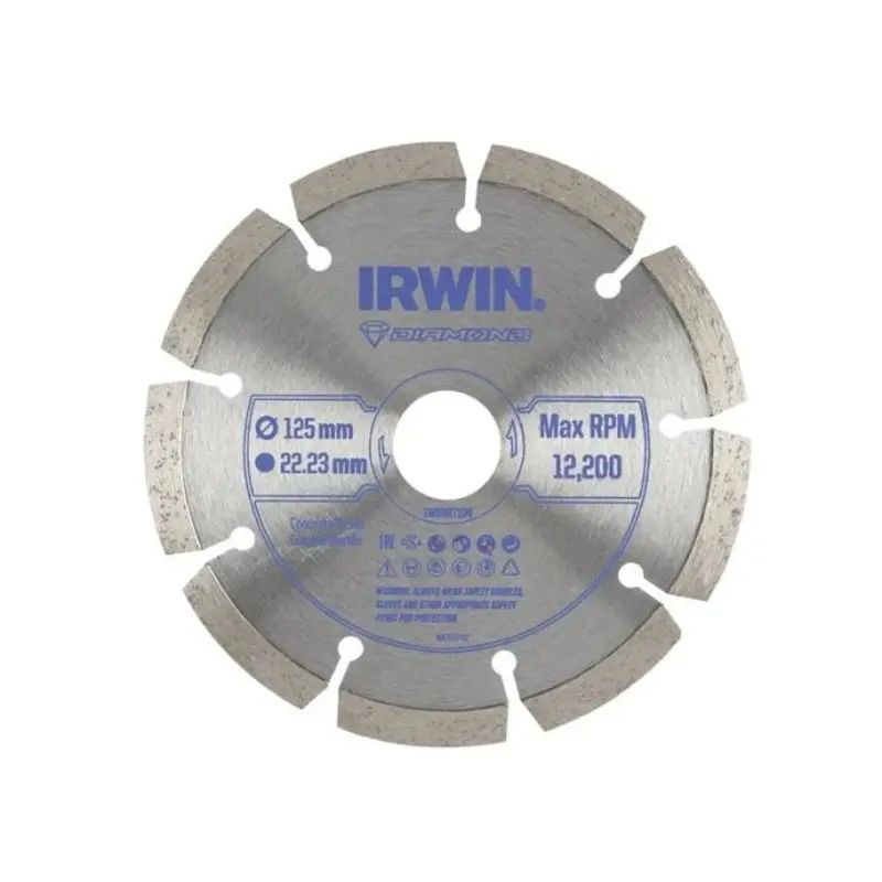 IRWIN IRWIW8087104 Segmented Diamond Blade 125 x 22.23mm