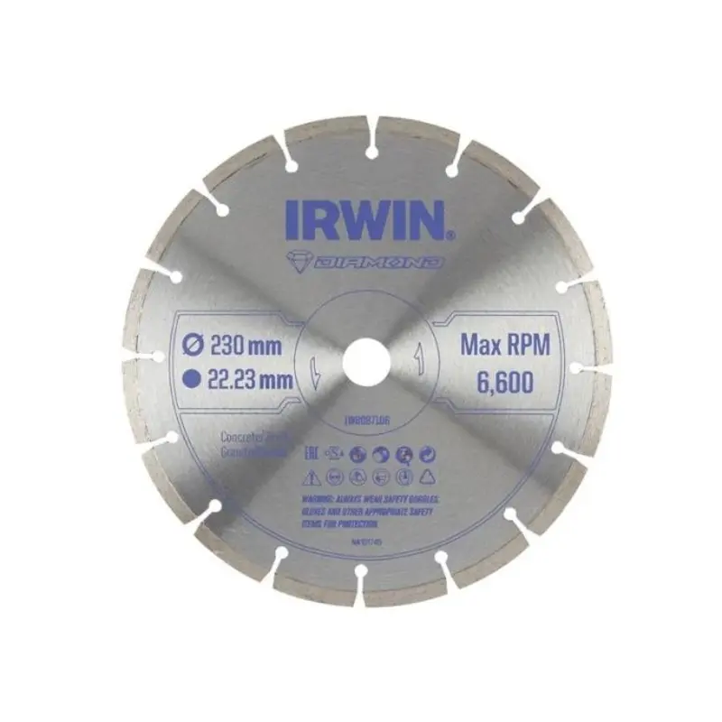 IRWIN IRWIW8087106 Segmented Diamond Blade 230 x 22.23mm