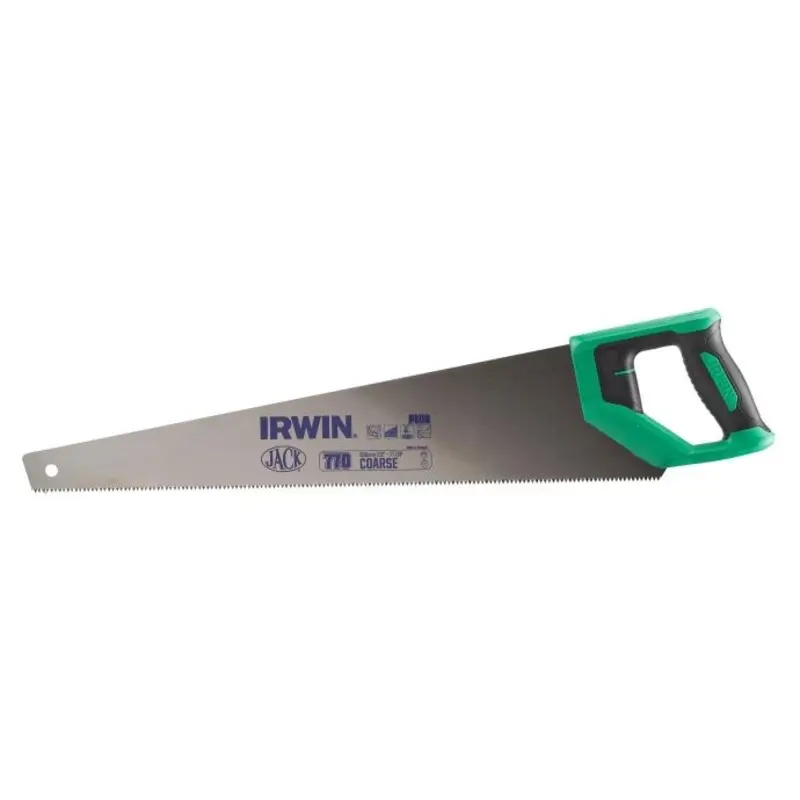 IRWIN JAK770UHP550 770UHP Coarse Hardpoint Handsaw Soft Grip 550mm (22in) 7 TPI