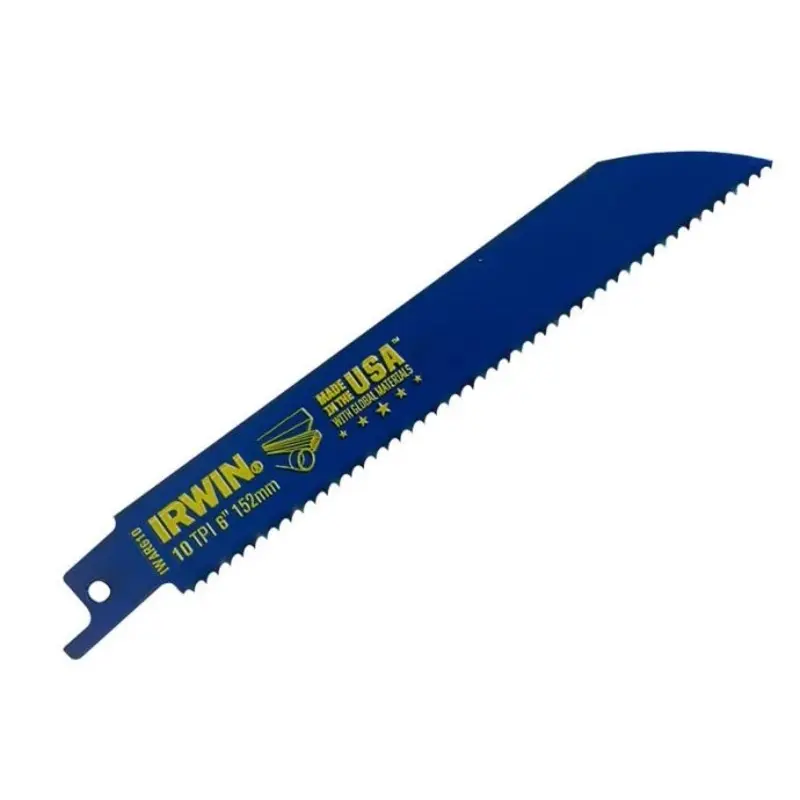 IRWIN IRW10506427 610R Sabre Saw Blade Metal & Wood Cutting 150mm Pack of 2