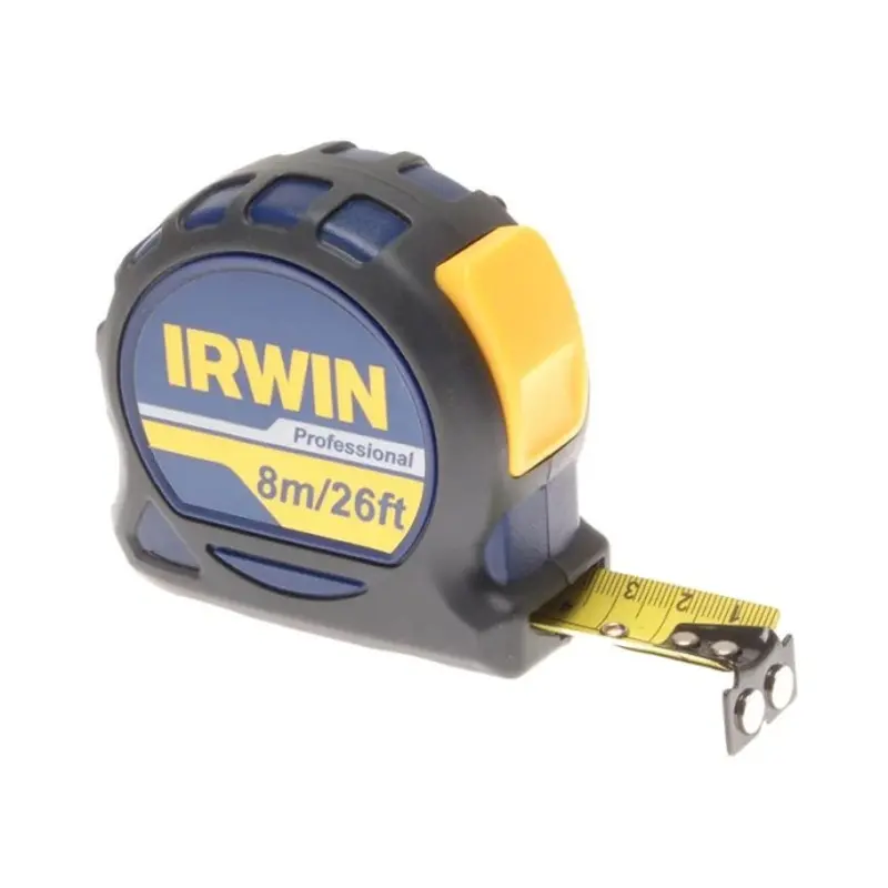 IRWIN Professional Pocket Tape 8m/26ft (Width 25mm) Carded