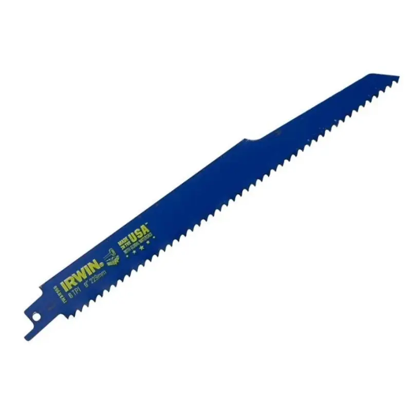 IRWIN IRW10504138 966R 225mm 6 TPI Demolition Sabre Saw Blade Pack of 5