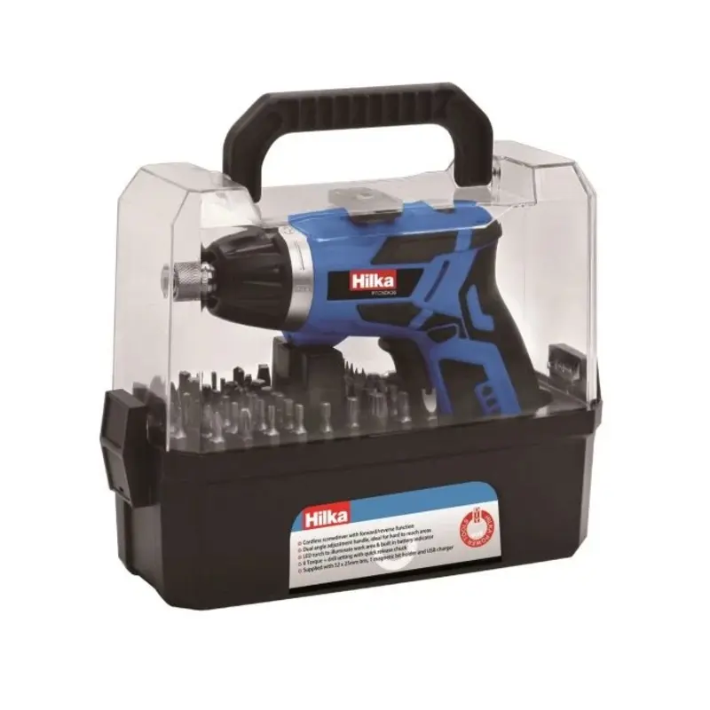Hilka 3.6v Li-ion Cordless Screwdriver