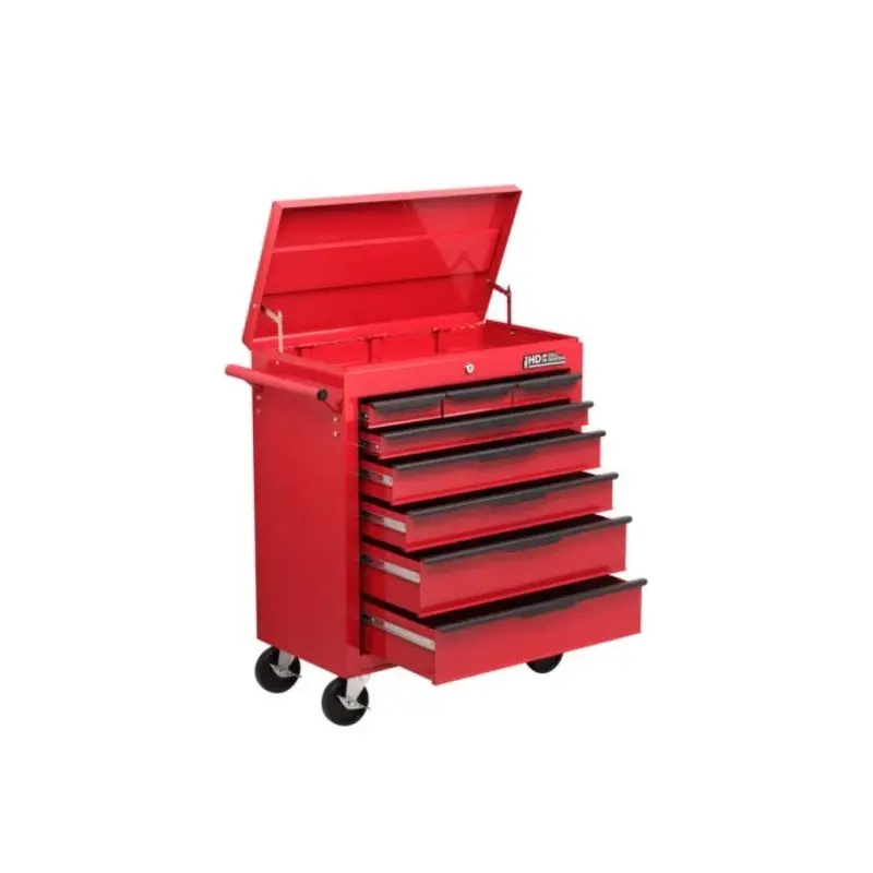 Hilka HD 8 Drawer Trolley with Lid Storage BBS