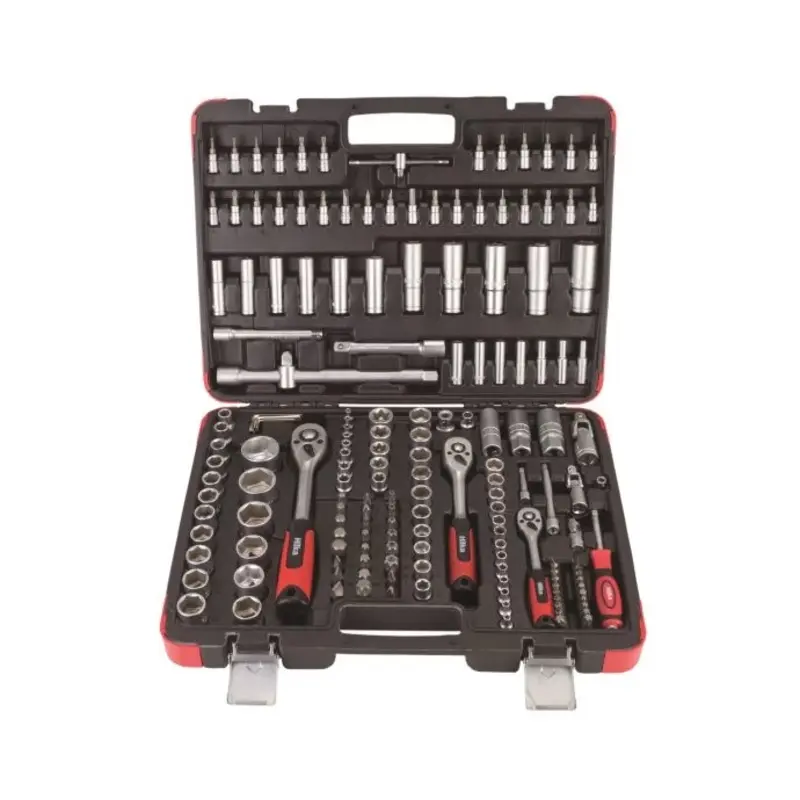 Hilka 171 pce 1/4", 3/8" & 1/2" Dr Socket Set