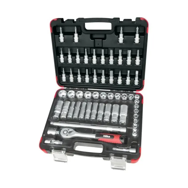Hilka 58 pce 3/8" Drive Socket Set Metric