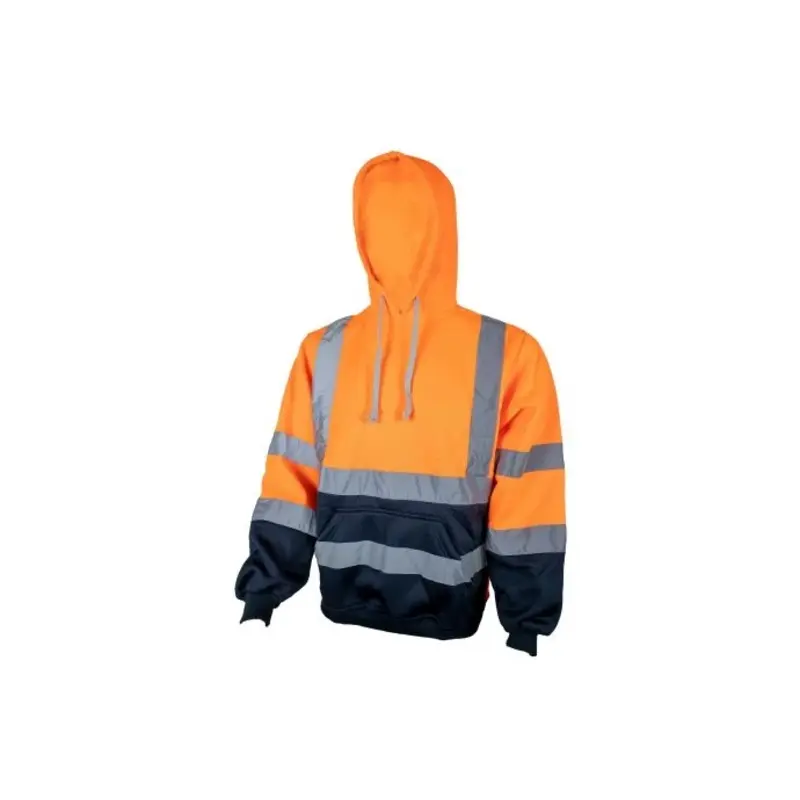 Unbreakable - Sherman Orange/Navy Hi Viz Hoody GORT