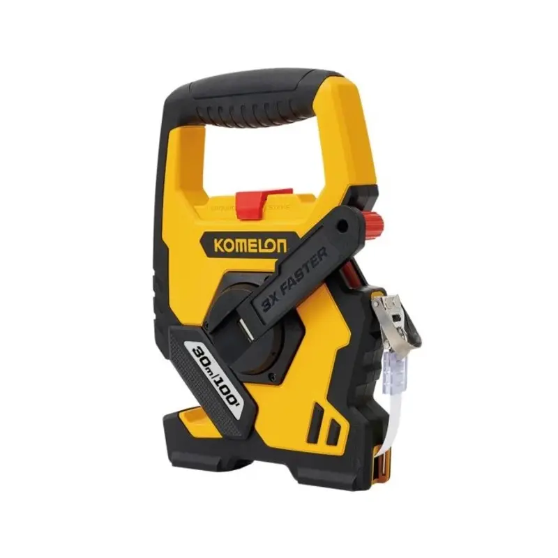 Komelon LFP30E/ER Contractor Long Tape Measure 30m/100ft - Width 13mm