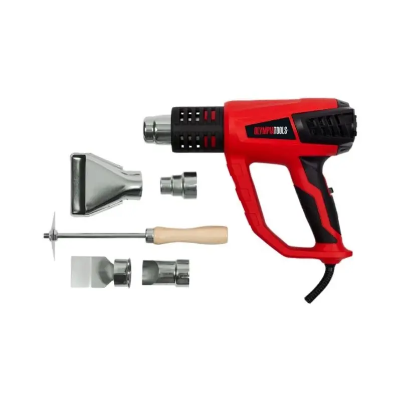 Olympia OLPHG2000 2000W Heat Gun With 5 Pieces Accessories 240V