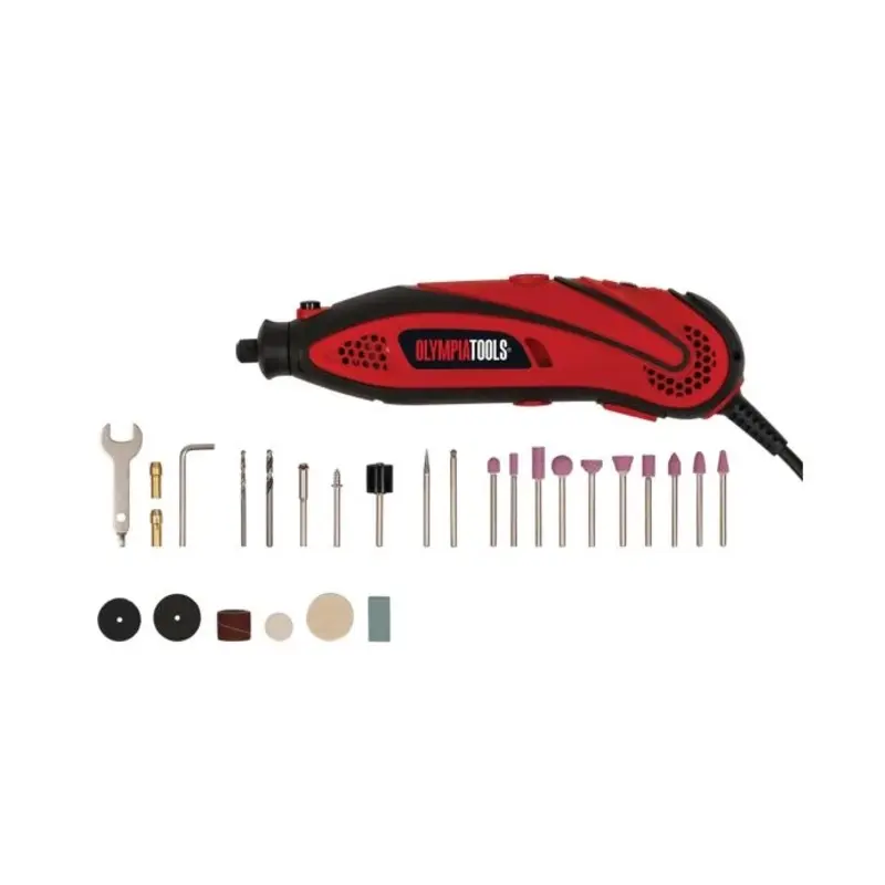 Olympia OLPRM135 135W Mini Rotary Multi Tool With 40 Pieces Accessory Set 240V