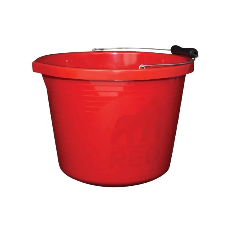Red Gorilla GORPRMR 14 Litre (3 gallon) Premium Bucket - Red