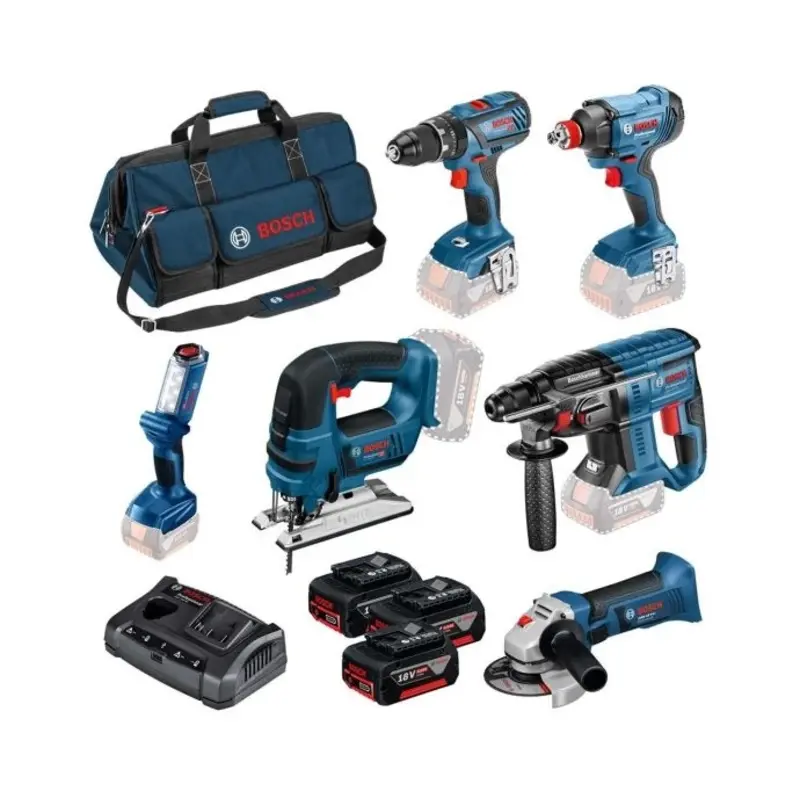 Bosch 0615990K9F 18V Dynamic Series Heavy Duty 6 Piece Kit