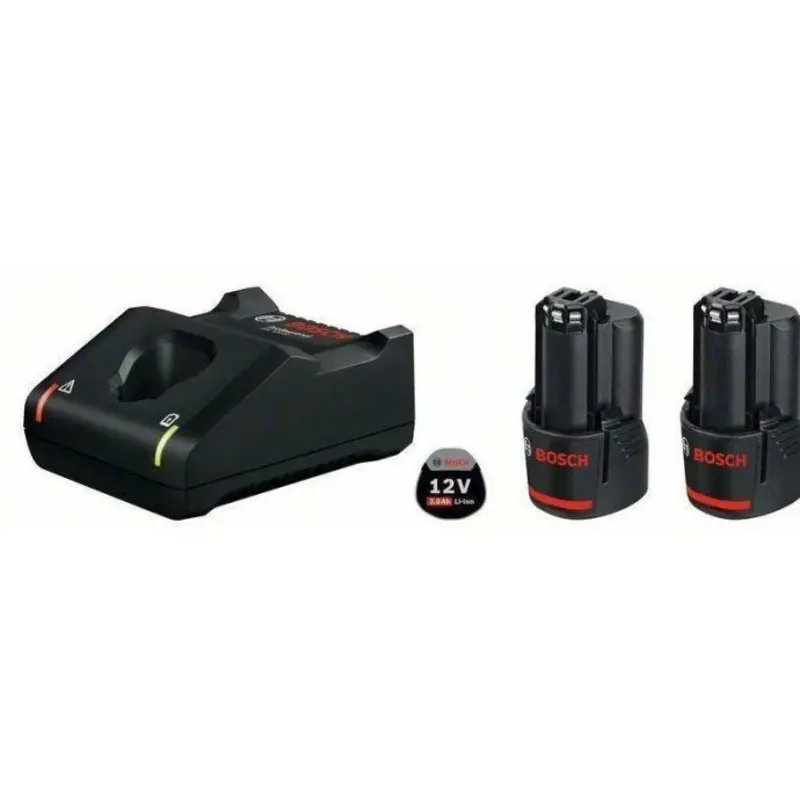 Bosch 2x GBA 3.0Ah + GAL 12V-40 12V Starter Set - 1600A019RE