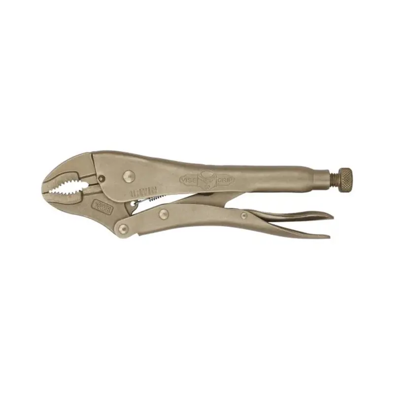 IRWIN T0502EL4 10WRC Curved Jaw Locking Pliers with Wire Cutter 254mm (10in)