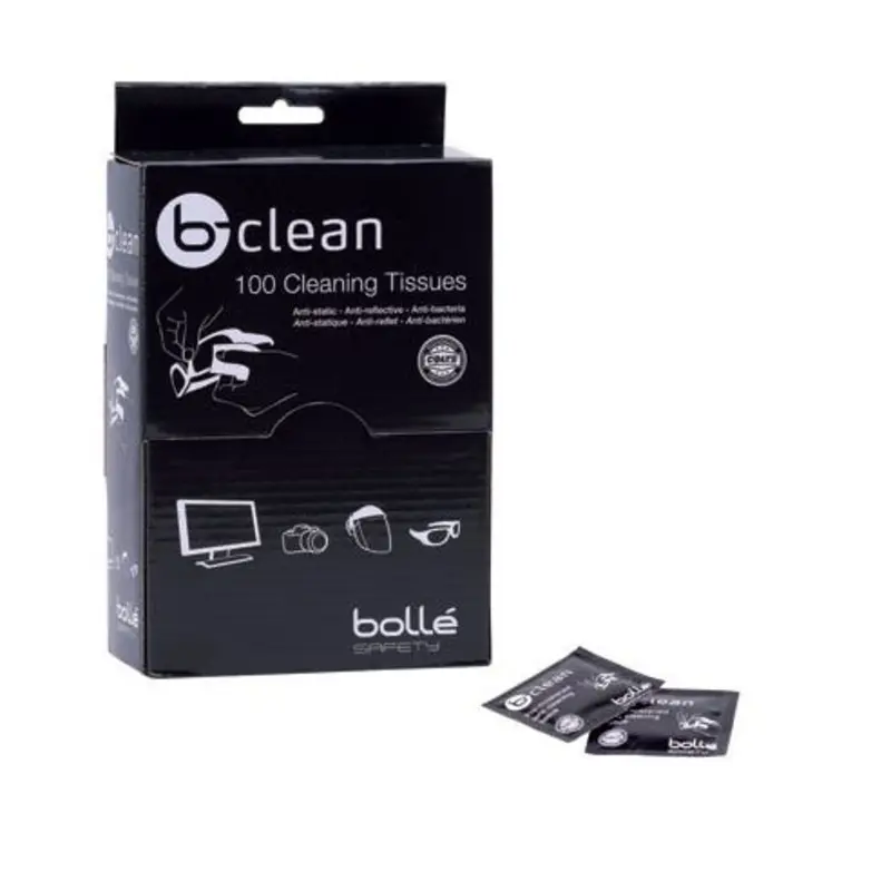 Bolle Cleaning Pre-Moistened Tissue Dispenser - 100 per Pack