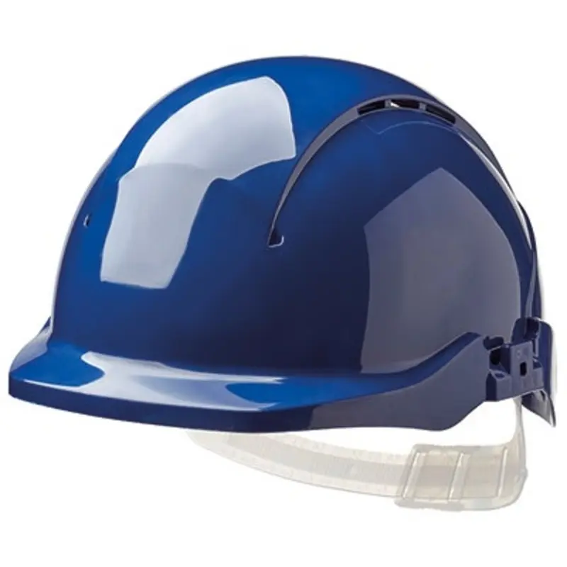 Centurion Blue ABS Reduced Peak Slip Ratchet Vented Safety Helmet