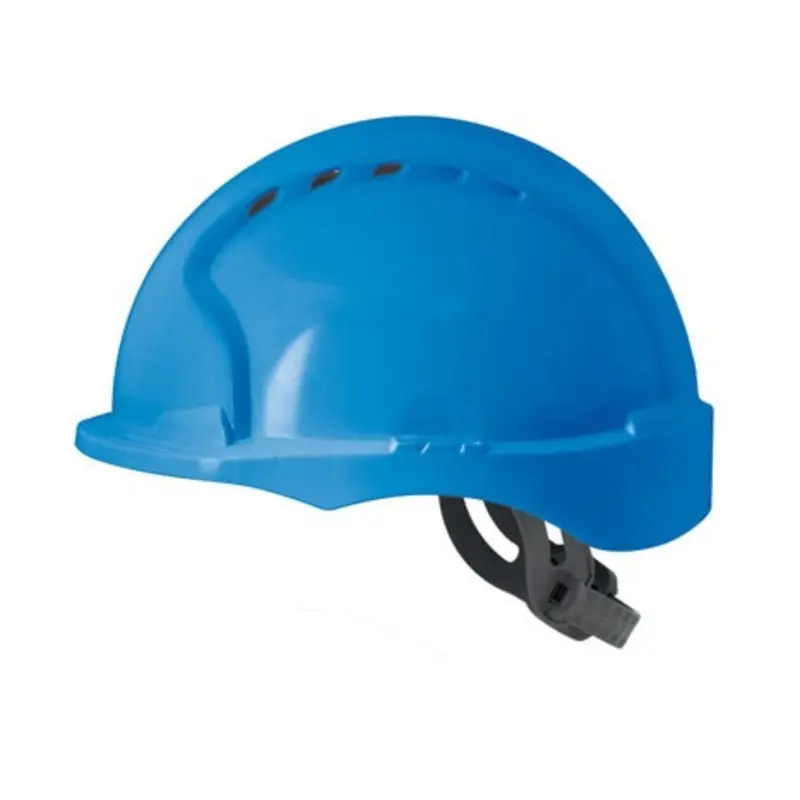 JSP Micro Peak OneTouch Slip Ratchet Vented Safety Helmet - Blue