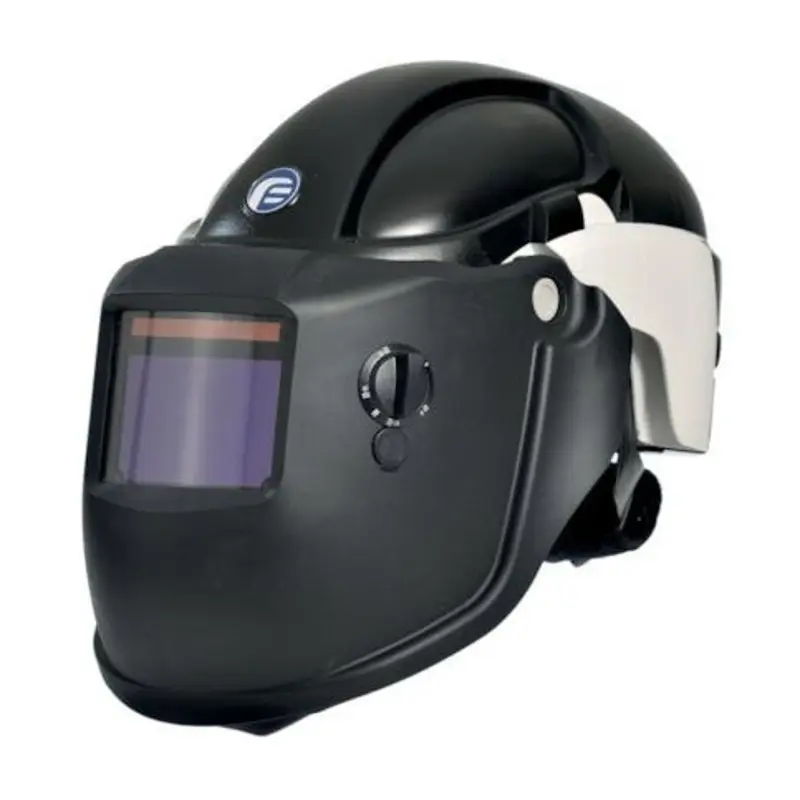 PureFlo PF3000 Hard Hat Paper Welding Visor P3 - Black