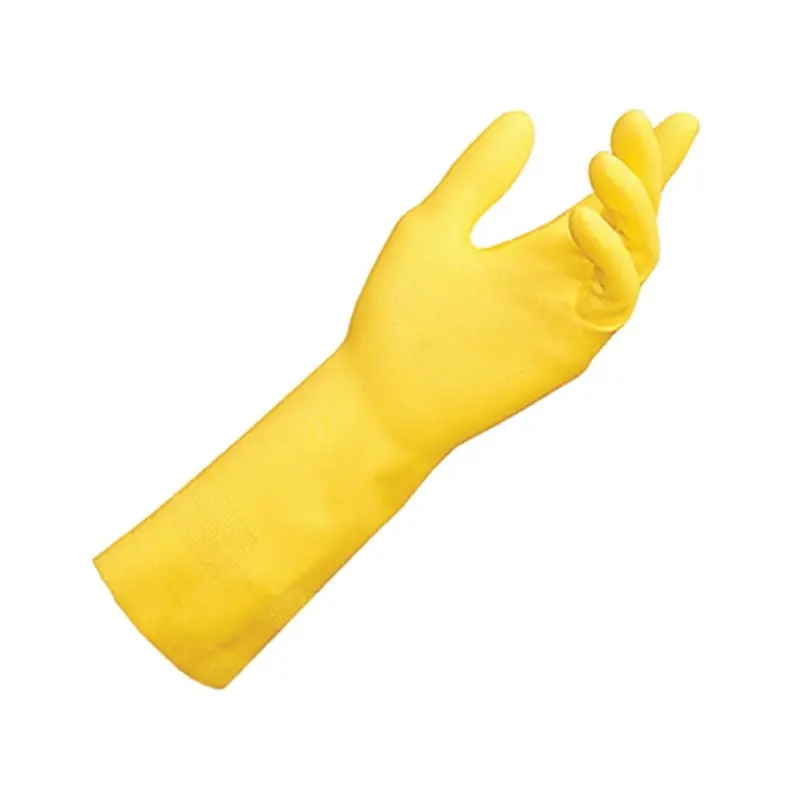 Mapa Size 9/L - Vital 124 Natural Latex Glove - Yellow