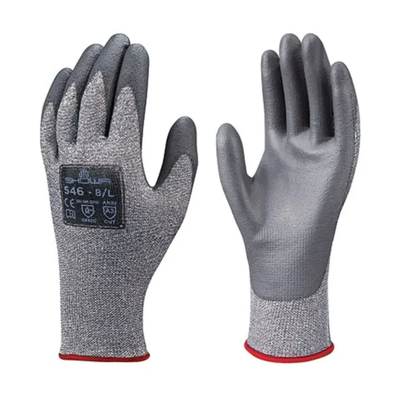 Showa Size 9/XL 546 Polyurethane Cut Protection Gloves - Grey